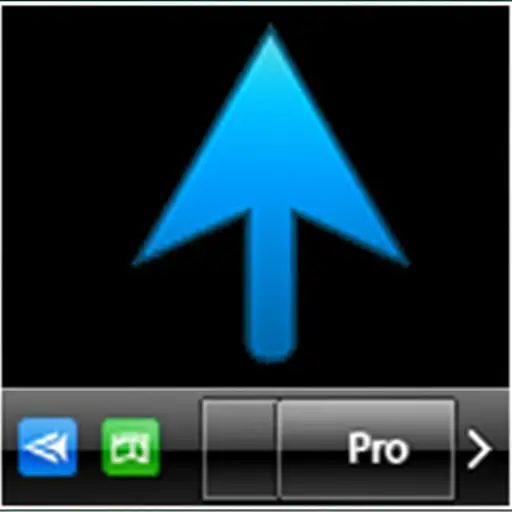 屏幕上的箭头指示点击的位置。