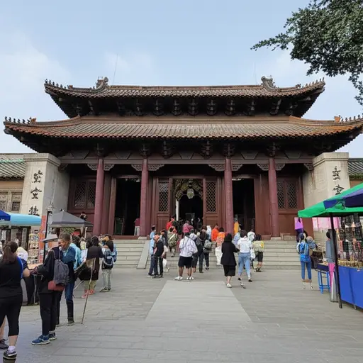 在过去十年里，这座古寺的旅游业大幅增长。