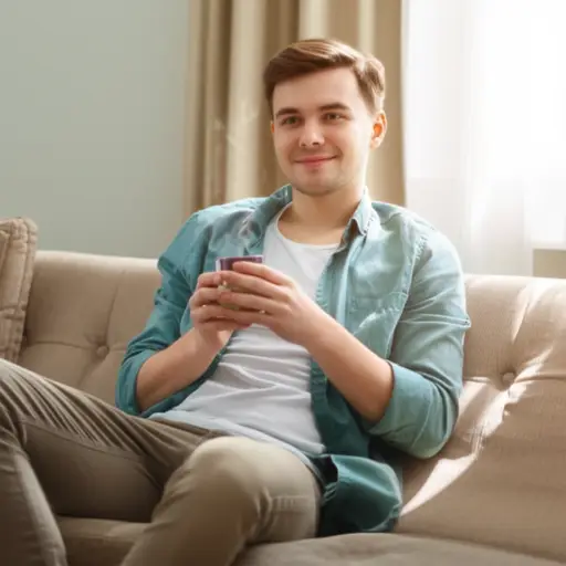 我享受周末的时光。