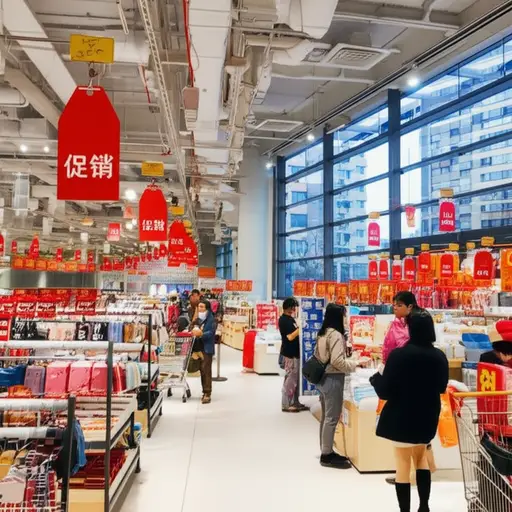 我从不错过我家附近百货商店的年度促销。