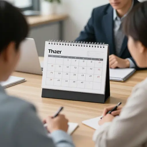 他们为下周安排了一次会议。