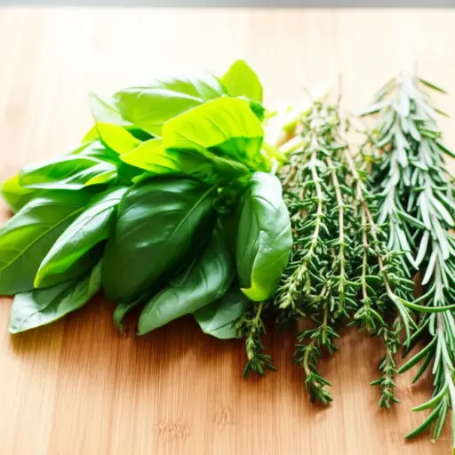 罗勒、牛至、百里香和迷迭香都是草药。