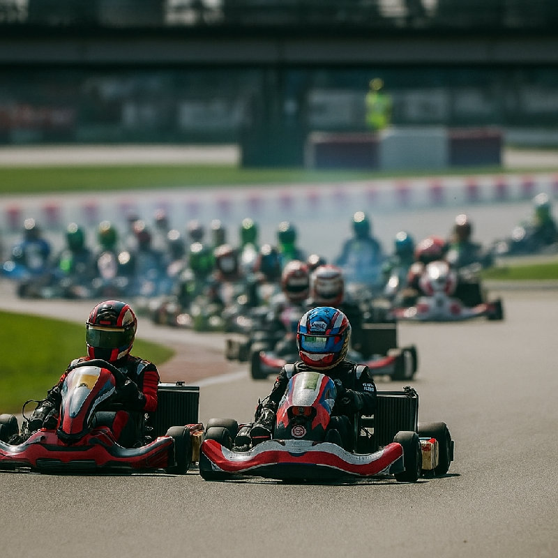 卡丁车是一项高强度的运动。