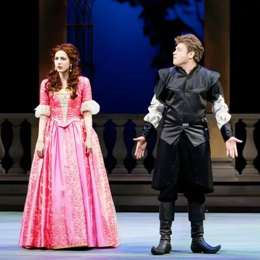 一切都进展顺利，直到我们演到阳台那一幕。