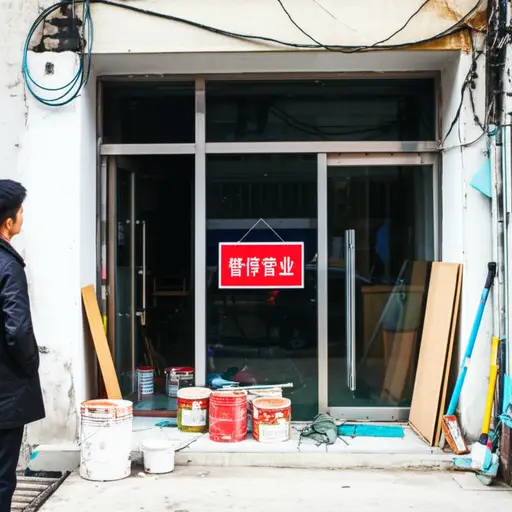 然而，令我失望的是，餐厅因为正在装修而关闭。