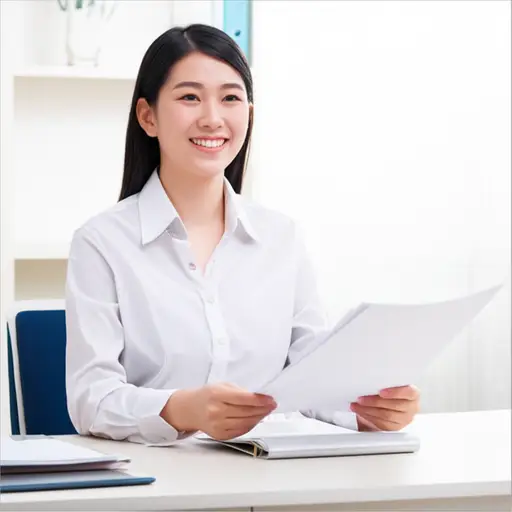 她热切地接受了工作邀请。