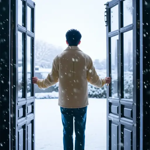 如果你不穿外套就出去，可能会生病的。