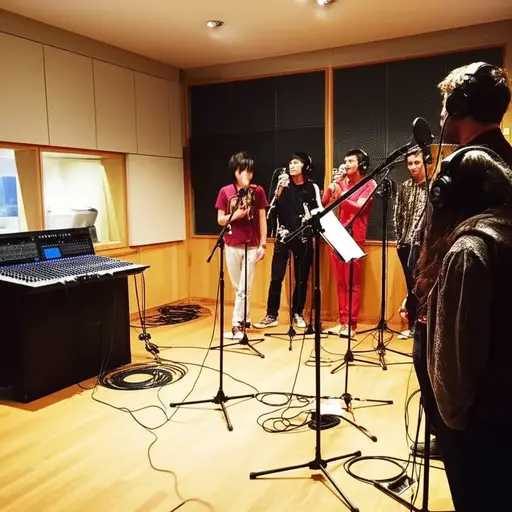 他们刚刚录制了一张新专辑。