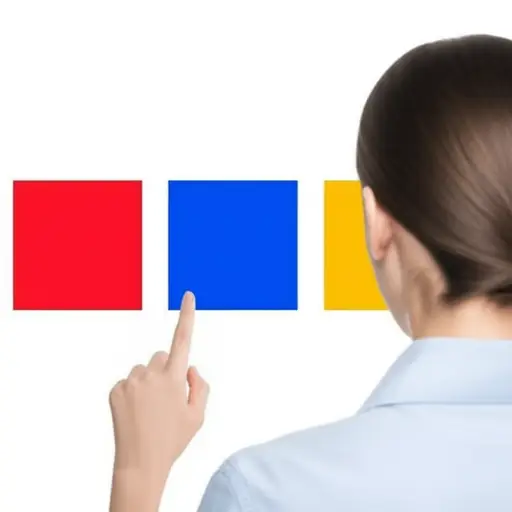 在所有颜色中，蓝色是我的最爱。