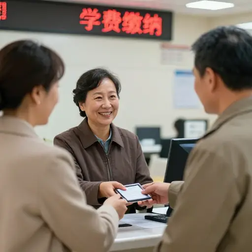 她的父母帮她支付了课程的费用。