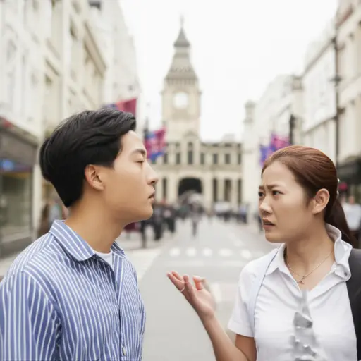 “你是伦敦人吗？”“不，事实上，我来自曼彻斯特。”