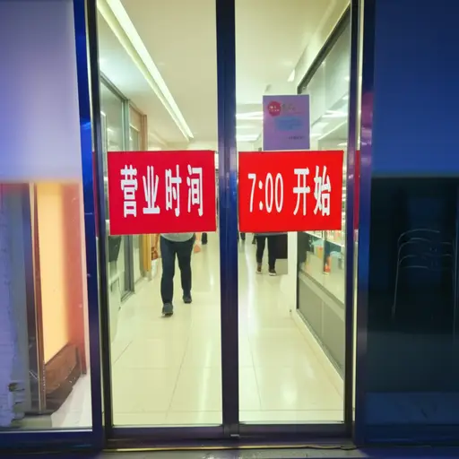 它直到7点才开门。