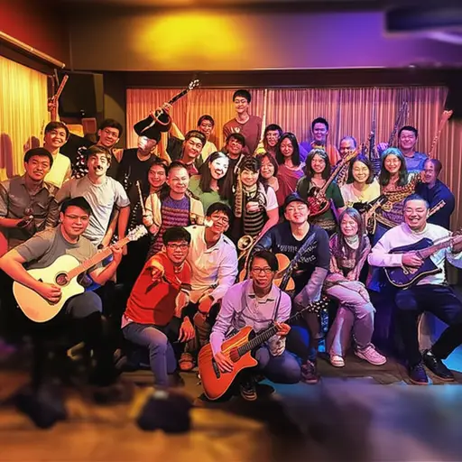 这个俱乐部由大约30名热爱音乐的人组成。