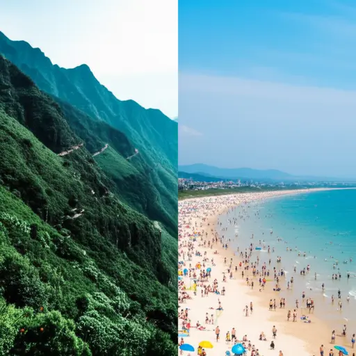 野生山脉与拥挤但迷人的海滩之间的对比会让你感到高兴。