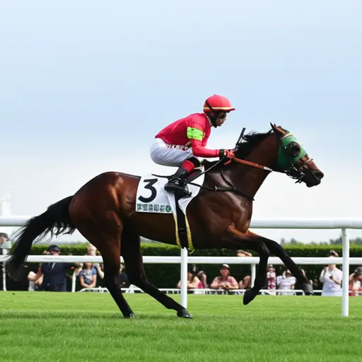 她的马获得了第四名。