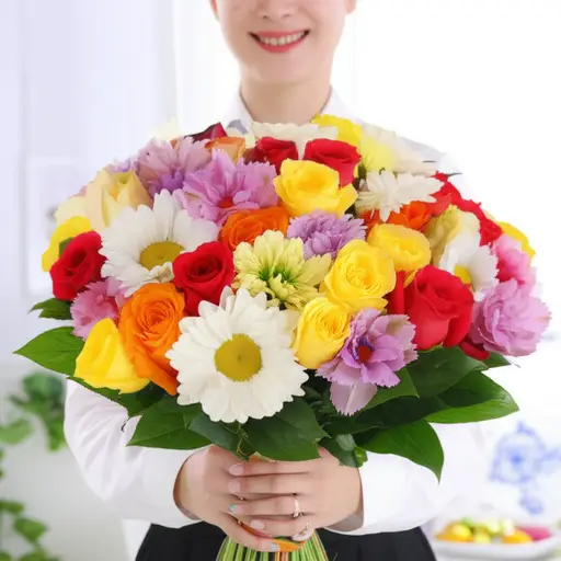 非常感谢你的花！