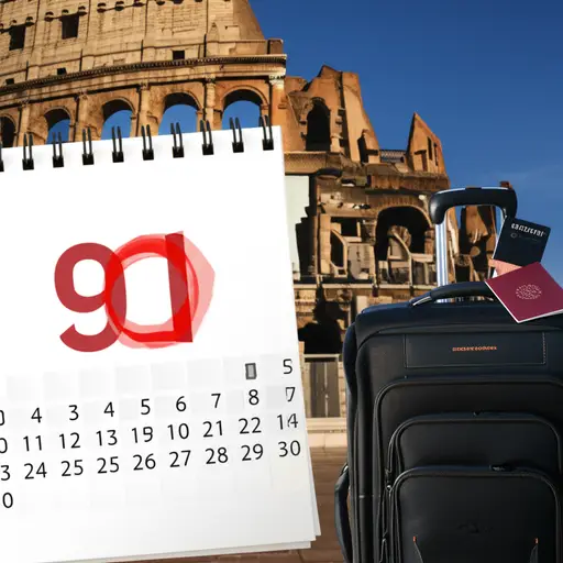 我们将在十月九日去意大利。