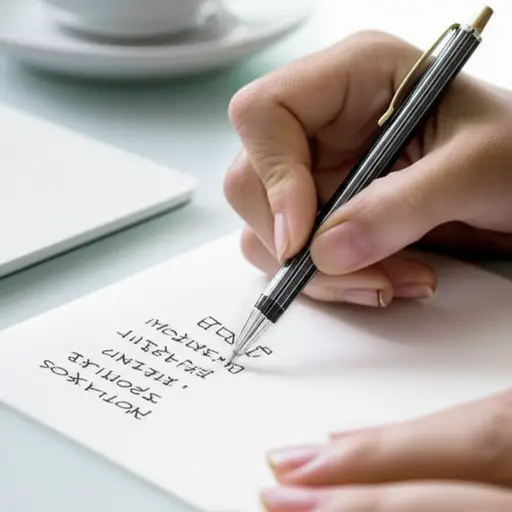 你应该把预约写下来，以免忘记。