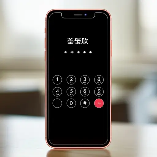 手机锁住了，所以你必须输入密码才能使用。