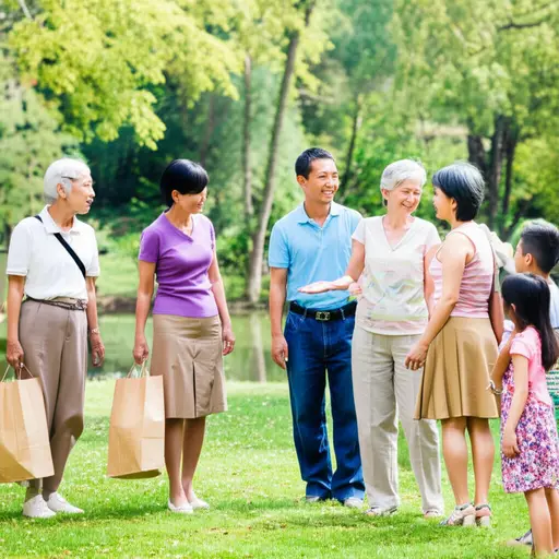 总的来说，人们是友善的。