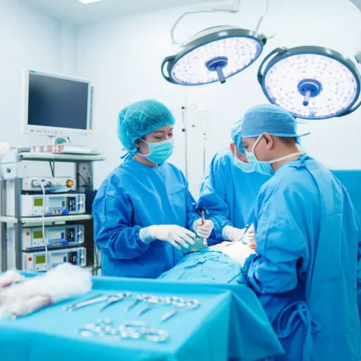 他们不得不给他做手术切除阑尾。