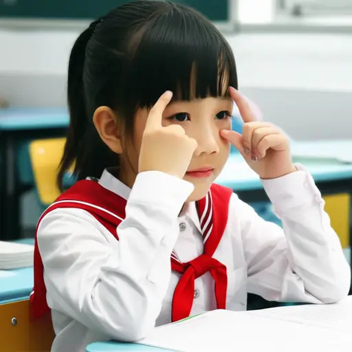 我每天做眼保健操来保护视力。