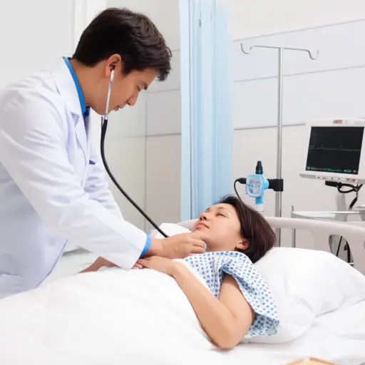 医院正在进行检查以找出她的问题所在。