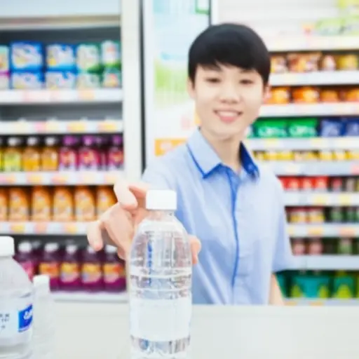 请给我一瓶矿泉水。