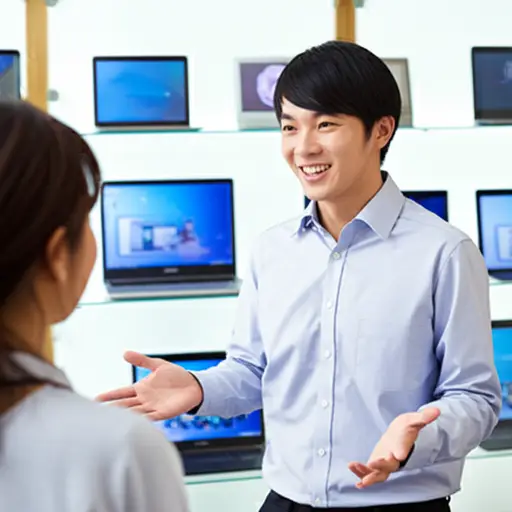 那位电脑经销商提供了出色的售后服务。