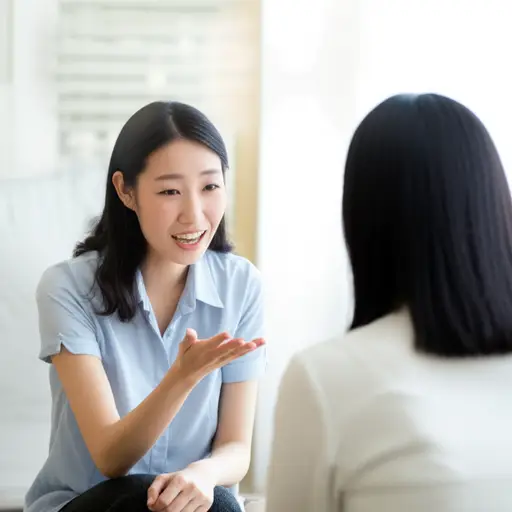 她给了我一些非常有用的建议。