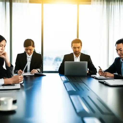 他们对参加会议不感兴趣。