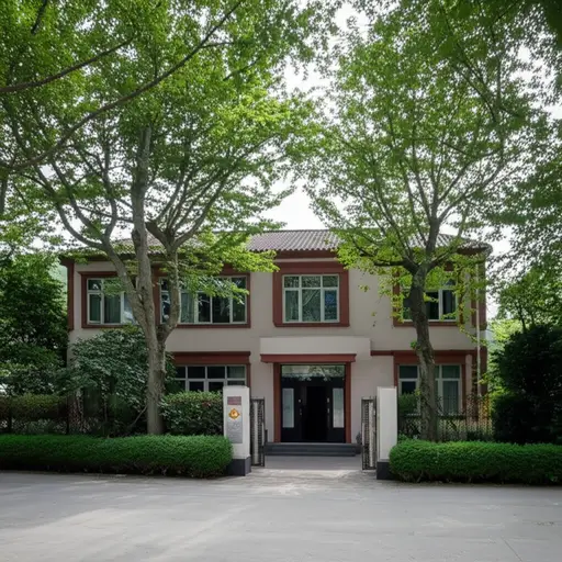 我的房子在一个安静的区域。