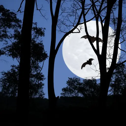 很多人害怕蝙蝠，因为它们夜间飞行。