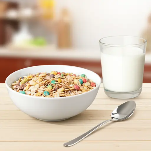 这种谷物富含营养，适合早餐食用。