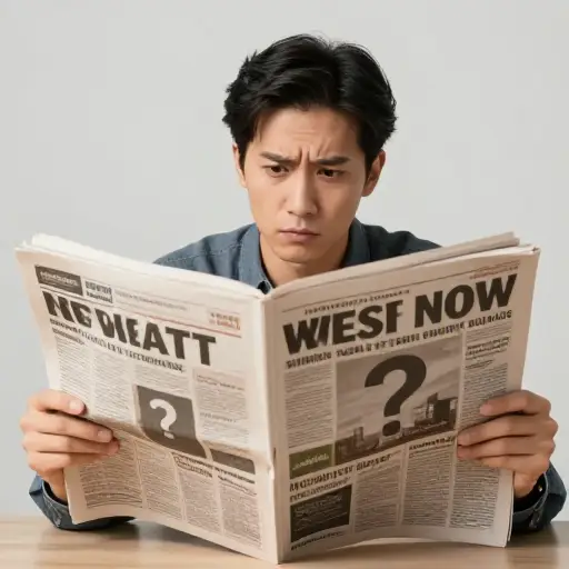 你不能只是接受你在报纸上读到的一切表面价值。