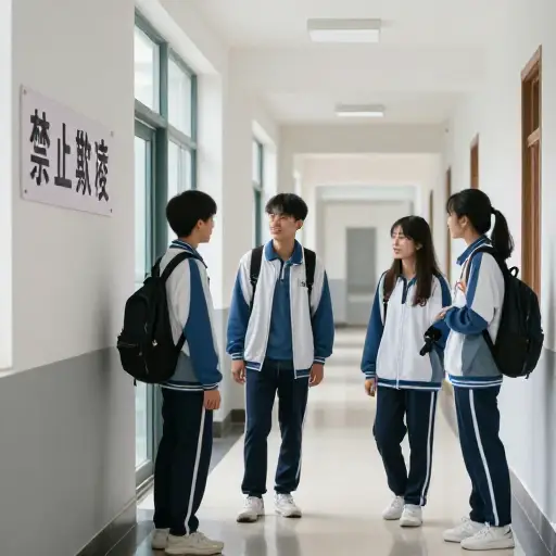 这所学校对欺凌行为采取零容忍政策。