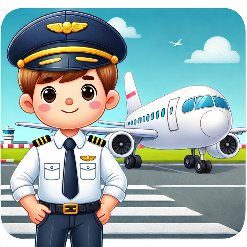 你叔叔是做什么的？他是飞行员。他去过很多国家。