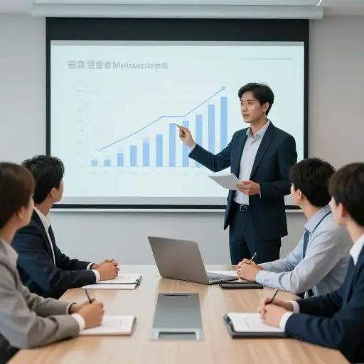 他主动提出了一个新的营销策略，从而提升了销售额。