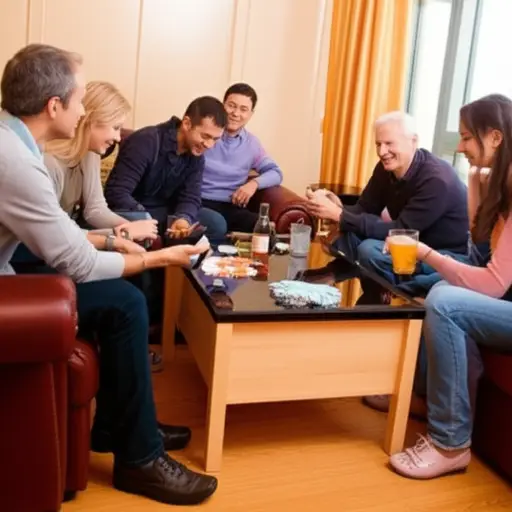 但是除了玩，你还可以坐在“俱乐部休息室”，在那里你可以和朋友们喝点东西或者打牌。