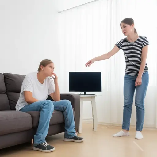 电视的声音太大了，你能调小一点吗？