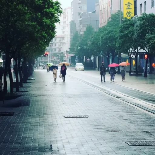 那是一个多雨的下午。