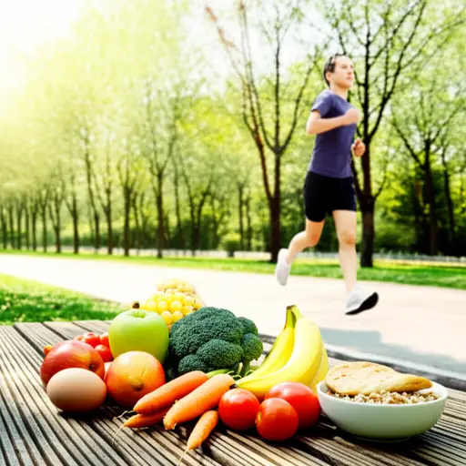 良好的体能需要锻炼和均衡饮食。