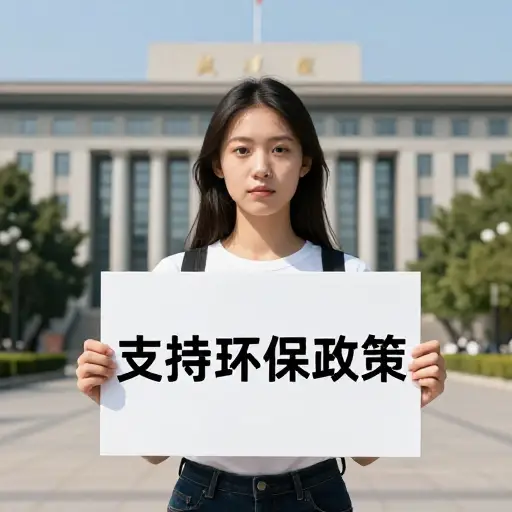 她支持实施新的环境政策。