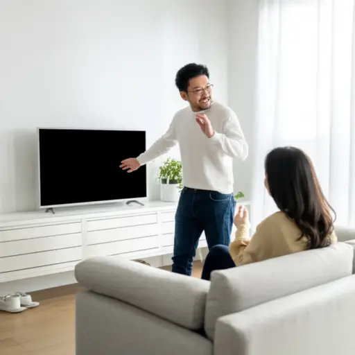 你介意我打开电视吗？