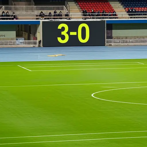 最终比分是 3-0。