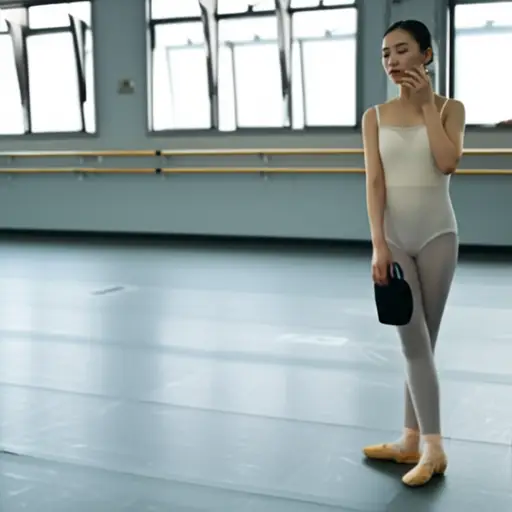 我的舞蹈搭档今天生病了。