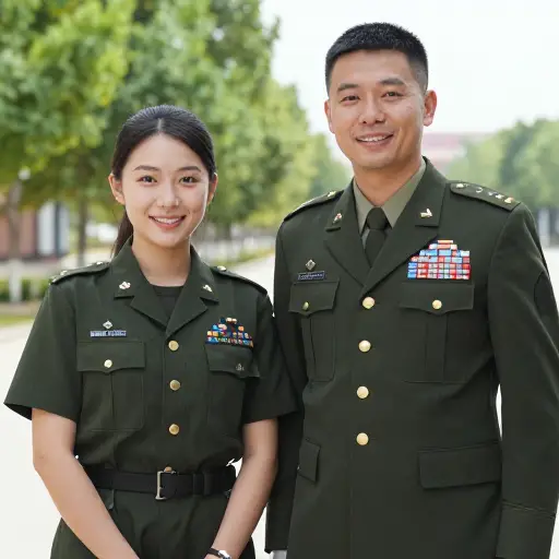 她与一名陆军军官订了婚。