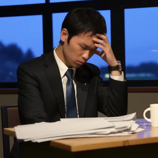 睡眠不足让他变得易怒。