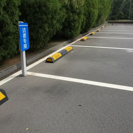 那个停车位是为访客预留的。