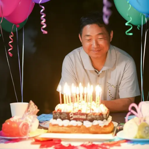 今天是我姐夫的生日。